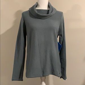 Columbia Cowlneck Mint Green Sweater